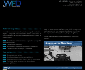 wfd-partners.com: WFD-Partners - importation et distribution de produits manufacturés
WFD-Partners, Distribution, développement commercial de marque, conseils en stratégie