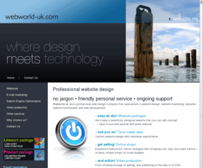 brannoc.co.uk: north devon web site design
Webworld-uk are a UK professional website design company providing our clients with high quality web design, website development and website marketing.