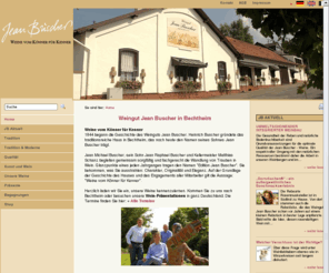 jean-buscher.com: Weingut Jean Buscher - Wein online aus Bechtheim Rheinhessen: Home

