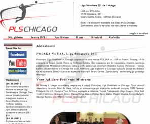 plschicago.org: . . . : :  Polonijna Liga Siatkówki CHICAGO  : : . . .
Oficjalna witryna internetowa PLS - Polonijnej Ligi Siatkówki w Chicago