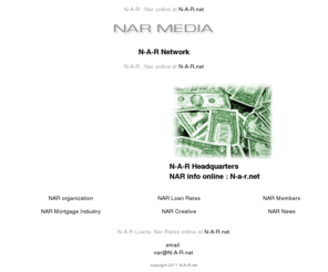 narmedia.com: NAR : N-A-R Online Headquarters, NAR info, NAR organization website : N-a-r.net"
NAR : N-A-R Online Headquarters, NAR info, NAR organization website : N-a-r.net