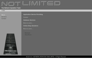 operationteam.co.uk: Network Operation Team
Application Service Providing, Database Services