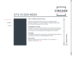 siteineenweek.com: Site in een week :: Site in een Week
Goede en goedkope websites
