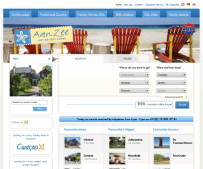 facebool.org: Holiday homes Holland - Aan Zee.
Vind online uw vakantiewoning via onze gebruiksvriendelijke zoekmachine