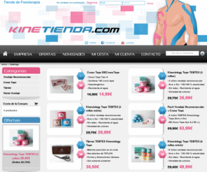 kinetienda.com: Tienda de fisioterapia | Kinetienda
Tienda de fisioterapia. Las mejores ofertas para comprar vendaje neuromuscular - kinesiotape, cross tape y material de fisioterapia... ¡Las tenemos aquí!