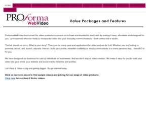 proformawebvideo.com: WebVideo for PROforma
