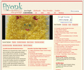 fiyonk.net: fiyonk.net elişi günlüğü
Fiyonk El İşi Günlüğü dantel, tığ işi, örgü, nakış, takı, kurdele nakışı, iğne oyası gibi elişi örneklerini okurlarla paylaşmak için açılmış bir günlüktür. Yazar son zamanlarda merak saldığı şifalı bitkiler ile ilgili yazılar da yazmaktadır.