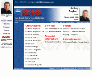 jeffreyboylin.com: Keswick Georgina Real Estate Homes For Sale - Jeff Boylin, Broker
Buy and sell real estate in Georgina, Keswick, York Region, Simcoe with Jeff Boylin in RE/MAX Landmark.