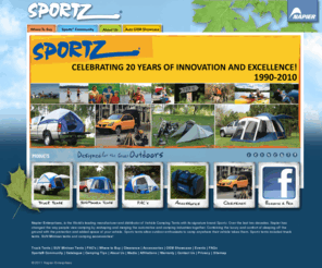 motorcycletent.com: Sportz by Napier - Truck Tents, SUV Tents, Car tents
Sportz Truck Tent & SUV Tents are the #1 selling vehicle tents in the World!  Napier manufacturers camping tents including truck tents, SUV tents, motorcycle tents, camping packages & more!