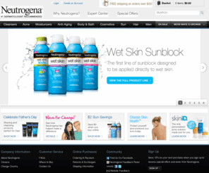 neutrogena.com: Skincare, Acne Treatments, Anti-Aging, Sunscreen | Neutrogena
Shop the #1 dermatologist recommended skincare brand for facial cleansers, acne treatments, anti-aging treatments, moisturizers, sun protection, cosmetics, and more.