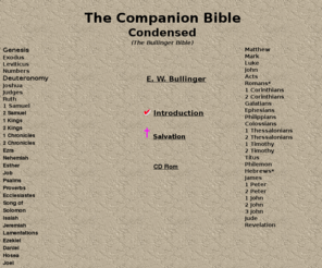 Bullinger Companion Bible Online Bullinger Companion Bible Online