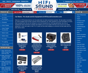 hifisoundconnection.com: Car Stereo and more at HiFiSoundconnection
Car Stereo equipment at discount prices.