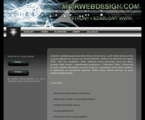 marwebdesign.com: Tworzenie stron internetowych
Storzenie małych i średnich stron internetowych o różnorodnej tematyce