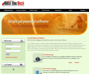 hostthebest.com: Welcome To Our Private Label Branded Software!
Custom software, Script, WHMCS Module made just for you and your business. Branded software with your logo and name we do.