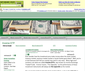 inverse.net: Inverse | Inverse ETF | Inverse Exchange Traded Funds
Home Page