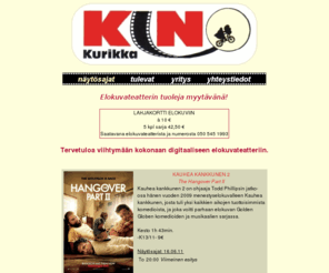 kurikankino.com: Kurikan kino - näytösajat
Kurikan kinon verkkosivut.