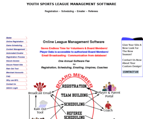 manageyourleague.com: Manage Your League-League Management Software - Registration, Scheduling, Draft Tool, Referee
League Management Software - Registration, Scheduling, Referee, Coach, Content Editor