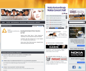 tallinnconcerthall.com: Nokia Kontserdimaja
Nokia kontserdimaja on parim koht uute ja võrratute elamuste saamiseks ning ka omaenda ürituste korraldamiseks.