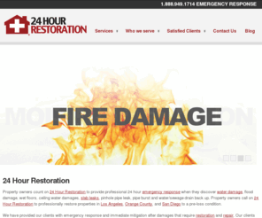 24-er.biz: Orange County Water Damage Restoration | Fire and Smoke | Mold Damage | 24 Hour Restoration | 1-888-949-1714
Orange County Water Damage, Flood Damage, Fire Damage, and Mold Damage Emergency Response Contractor. 1-888-949-1714, 24 Hour Restoration ®,Water and Flood drying and repair experts. Serving clients in Orange County. Insurance restoration and repair