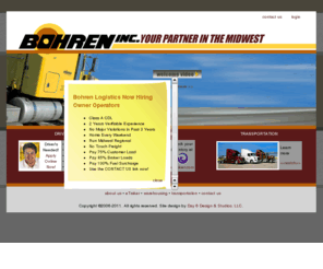 bohreninc.com: Bohren Inc. - Your Transportation, Warehousing, and Light Manufacturing Partner in the Midwest
Bohren Incorporated. Your Transportation, Warehousing, and Light Manufacturing Partner in the Midwest.