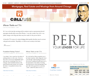 callruss.com: CallRuss.com
Mortgages, Real Estate, and Musings from around Chicago