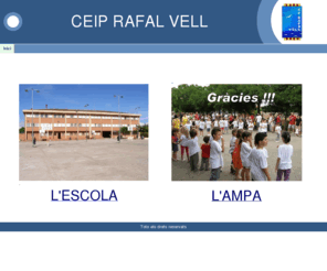 cprafalvell.com: C.P. Rafal Vell
Web de l'escola pública d'educació infantil i primària del Rafal Vell i de la seva ampa.