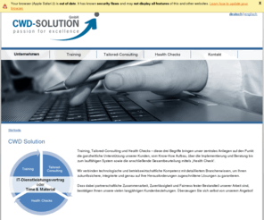 cwd-solution.net: CWD Solution: CWD-Solution GmbH
CWD-Solution GmbH, Einsbach