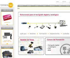 formatac.es: Formatac : Formación y soluciónes para el tacógrafo digital y analógico
Formación y soluciones para la gestión del tacógrafo digital en su empresa