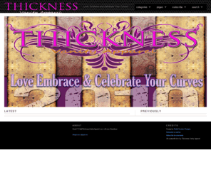 thicknessvanityapparel.com: Thickness Vanity Apparel
Love, Embrace and Celebrate Your Curves