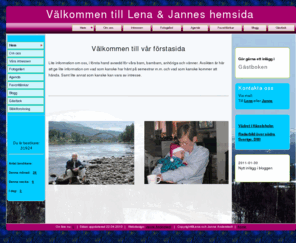 anderstedt.net: Lena och Janne. Startsida
Lite om familjen Anderstedt i Hässleholm