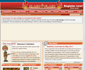 flashspawn.com: Clashflash.com - Flash games and competition
Flash game portal and online game competition!