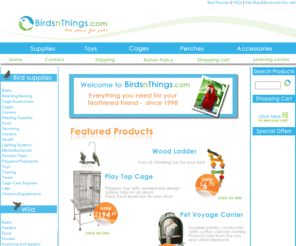 birdsnthings.com: BirdsnThings.com - Bird Cages, Bird Perches, Pet Supplies, Pet Products
Bird Perches