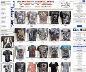 bluebaldur.com: Streetwear - Shiroi Neko T-shirt Heaven
Urban Streetwear store with:
Shiroi Neko T-shirts, Sweaters, Hoodies, Cargo Shorts and Caps.
Holy Cow Jeans, T-shirts, Sweaters and Hoodies.
Ronin T-shirts
Battle Royal T-shirts
Minute Mirth T-shirts, Cargo Shorts and Hoodies.
Absolute Virgin T-shirts
Kustom Kulture T-shirts and Cargo Shorts
Yosawa T-shirts
L'Amour T-shirts and Tank Tops

and our own Blue Baldur stuff: T-shirts, Scarves, Beanies etc.
