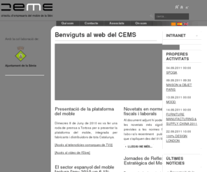 cemsenia.com: Benviguts al web del CEMS
CEMS Col·lectiu d'Empresaris del Moble de la Sénia