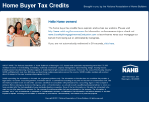 federalhousingtaxcredit.net: Federal Housing Tax Credit: Home
Learn more about the Federal Housing Tax Credits for home buyers.