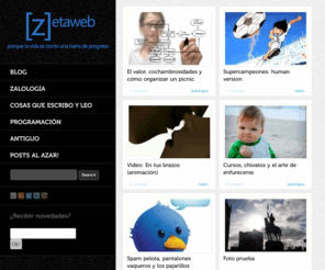 zetaweb.com.es: [Z]etaweb | Porque la vida es como una barra de progreso…
