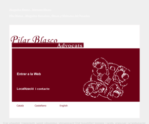 advocatsblasco.es: Advocats Blasco Pilar. Urbanisme, immobiliaria, administratiu, fundacions. Abogados Blasco Pilar
Advocats Blasco Pilar. Dret urbanístic, immobiliari, administratiu i de fundacions. 
Dret urbanistic - negociació, gestió urbanistica, planajament, penal urbanistic. Dret immobiliari - compra i venda, permutes i arrendaments. Dret administratiu, assessorament administratiu d'empresas. Dret de fundacions - constitució i assessorament.
-- Derecho urbanístico, derecho immobiliario, derecho administrativo y derecho de fundaciones. Seu a Barcelona i Vilafranca del Penedès.