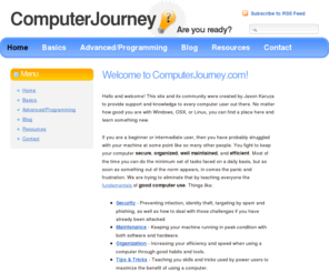 computerjourney.com: Welcome to ComputerJourney.com
A place for people of all skill levels to learn, share, and better their computer use.