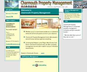 cpman.co.uk: Charmouth
Charmouth Property Management Bridport Lyme Regis West Dorset East Devon South Somerset second home residence weekend