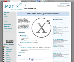 xitami.org: Fast, small, secure, portable web server - X5
