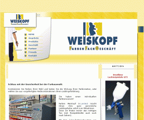 farbenweiskopf.at: Farben - Fach -  Geschäft  -- Weiskopf --    Landeck
Farben Weiskopf Landeck / Telfs  Ihr Farbefachgeschäft in Ihrer Nähe