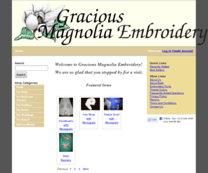 graciousmagnolia.com: Gracious Magnolia Embroidery
