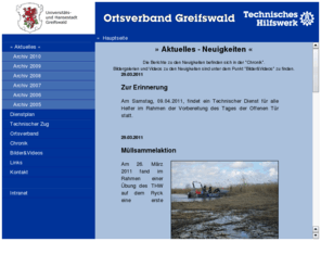 thw-greifswald.org: THW - Homepage
