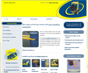 drum-handling.co.uk: Drum Handling
Contact Attachments are manufacturers of top quality Drum Handling.