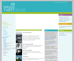ht08.no: Framsida
I 2008 er der hundre år sidan  lyrikaren Olav H. Hauge og komponisten Geirr Tveitt vart fødd.