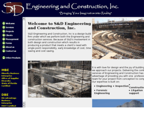 s-deng.com: s&d Engineering and Construction Inc. index
s&d Engineering & Construction, Inc. Engineering, Inspection, Construction, Forensic Engineering, and Litgation support