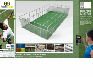 turolpadel.com: Construcción, Instalacion y Gestión Pistas de Padel | Turolpadel
Empresa dedicada a la construcción, instalacion y gestión de pistas de padel y centros deportivos | 978630004