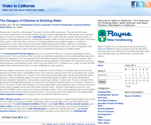 waterincalifornia.com: Water in California - A Resource For Drinking Water, Water Softener, and Water Filtration News and Information in California
Water in California - News and info about California's water