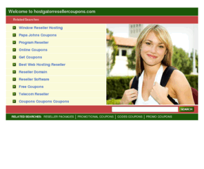 hostgatorresellercoupons.com: HostGator Reseller Coupons
HostGator Reseller Coupons provides people who are looking for current reseller coupon codes so they can save some money before purchasing a HostGator webhosting package.