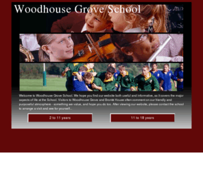 woodhousegrove.org: Woodhouse Grove School
Independent school in Yorkshire with boarding facilities